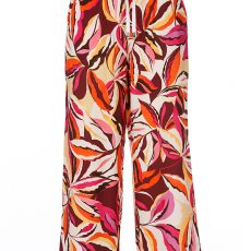 Curvy Summer Leaf Pants