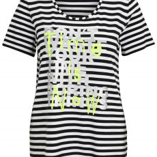 Doris Streich Damen Statementshirt „Time Is Now“