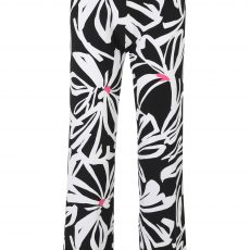 Doris Streich Statement-Hose mit abstraktem Floralprint