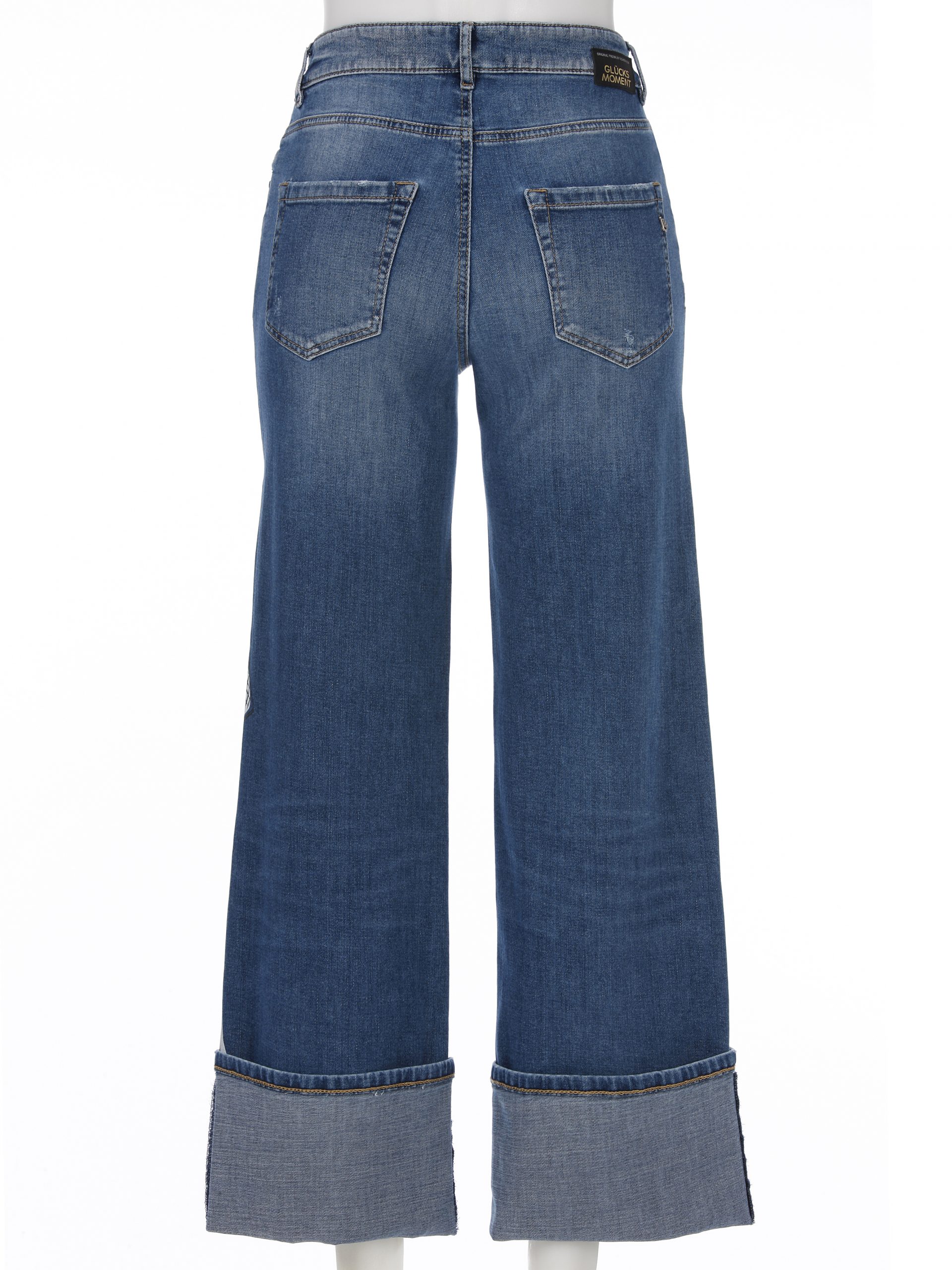 Glücksmoment Jeans Urban Wide Cuff – Bild 2