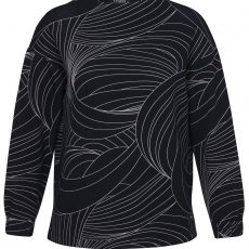 Dunkelblauer Pullover mit Muster von Frapp