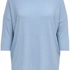 Only Carmakoma Relaxed Curve Shirt – Sky Serenity